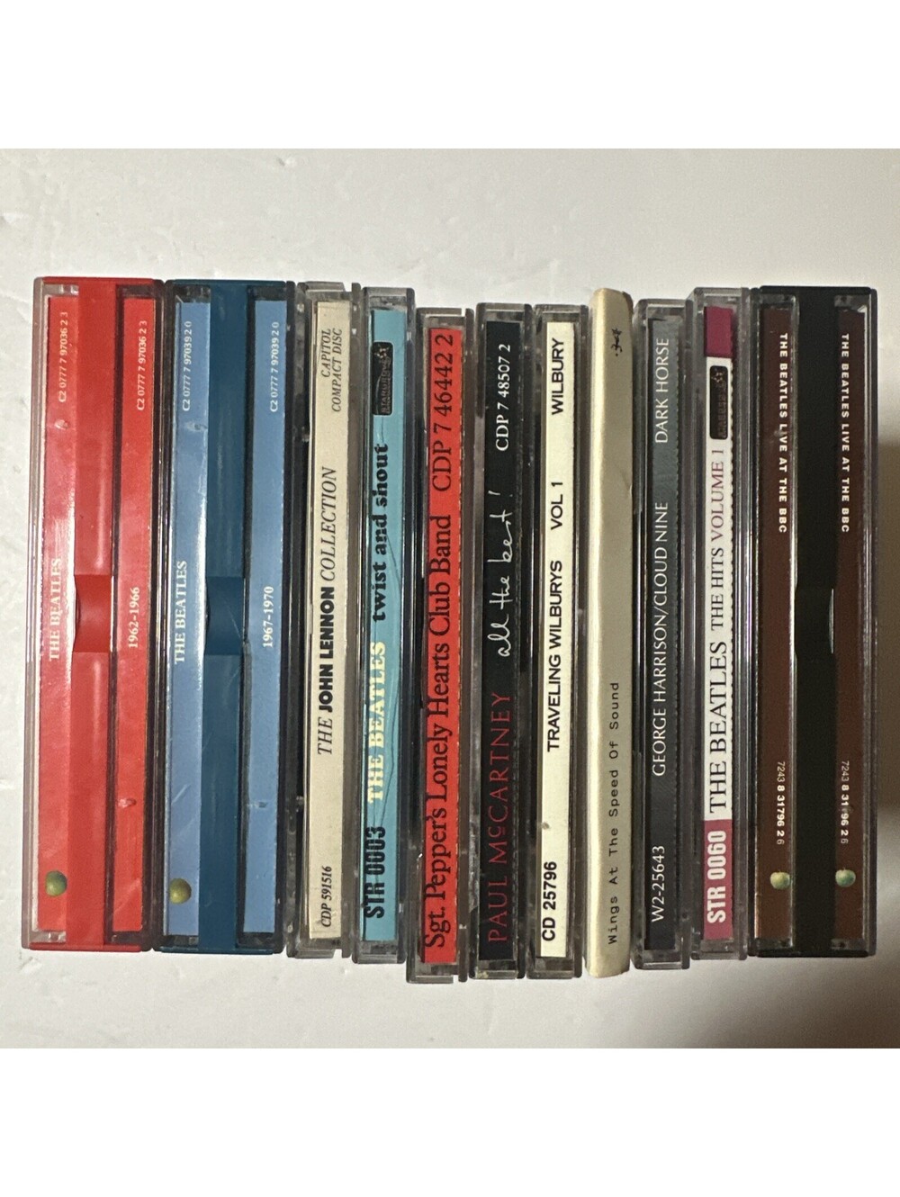 The Beatles CD Lot Lennon McCartney Harrison Wings Wilburys 11 Albums